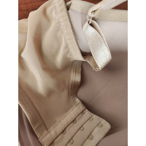 Lane Bryant Cacique Smooth Boost Plunge Bra Size 42DDD Beige Nude Tan - Picture 6 of 6